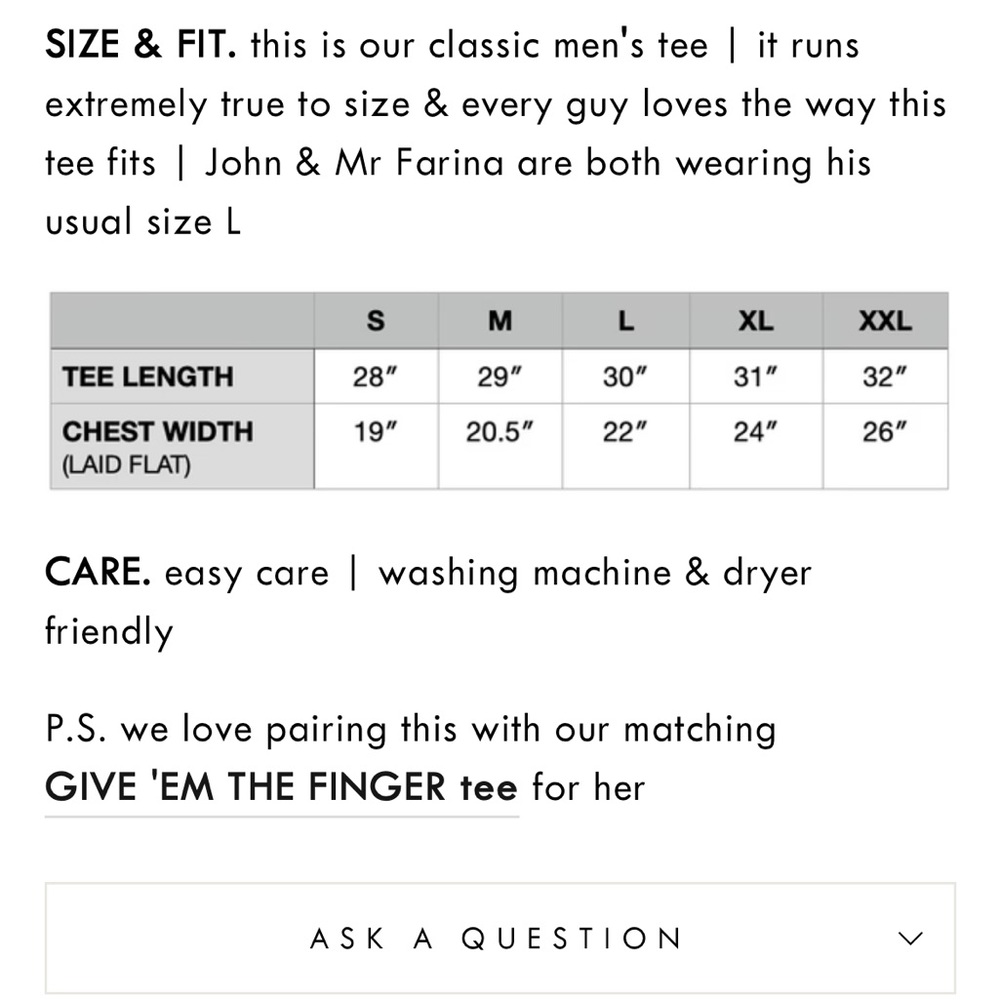 Hubs & hers tee - Picture 2 of 4